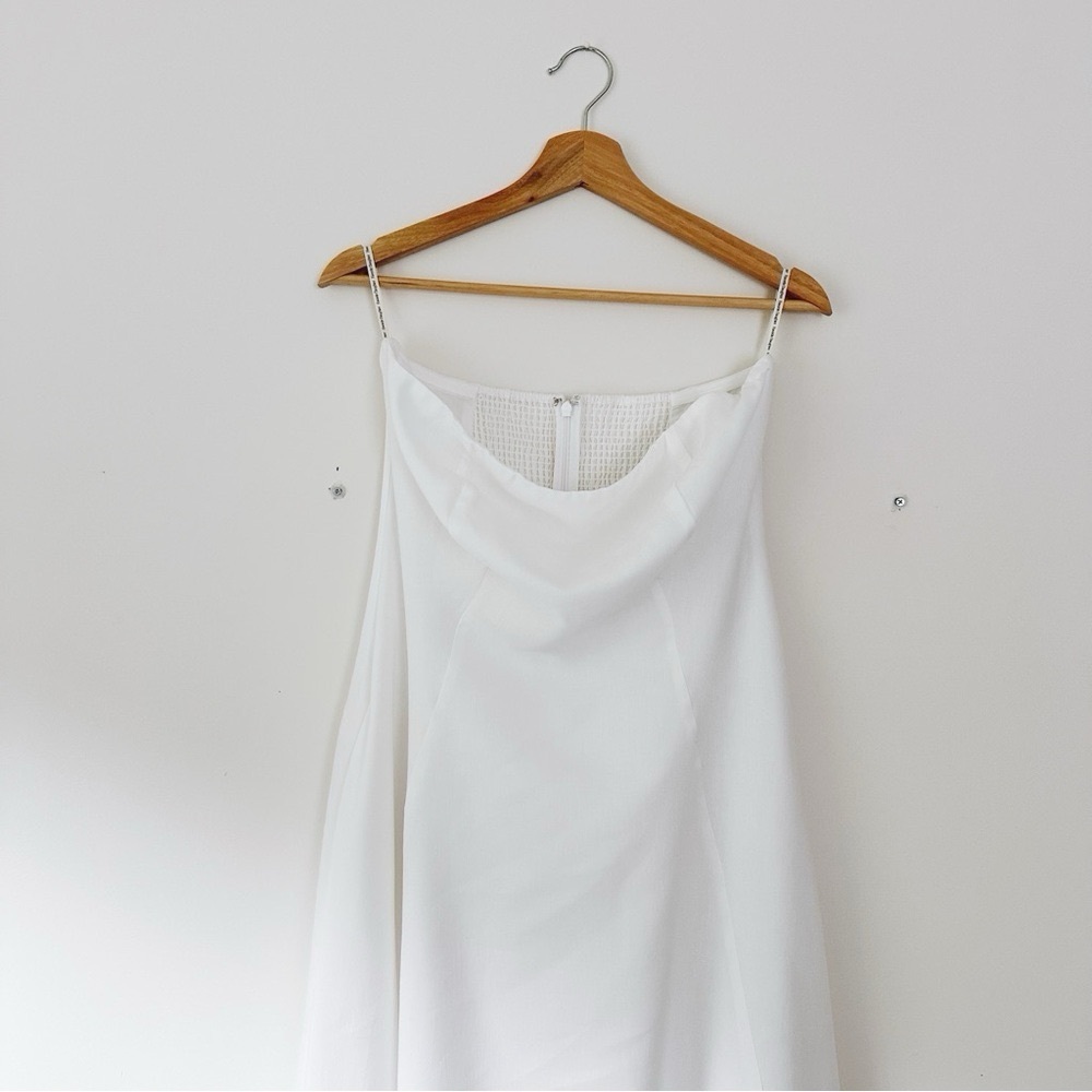 NEW Favorite Daughter The Favorite Linen Dress White - Picture 12 of 15